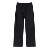 Solid Color Open Bottom Sweatpants-INNBLAC Fashion Apparel