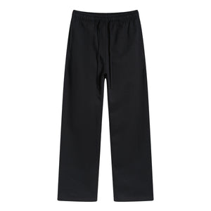 Solid Color Open Bottom Sweatpants-INNBLAC Fashion Apparel