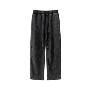 Drawstring Waist Relaxed Sweatpants-INNBLAC Fashion Apparel