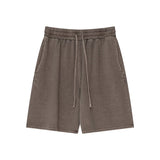 Washed Loose Fit Short Pants-INNBLAC Fashion Apparel