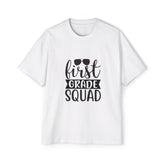 First Grade Squad Graphic Tee-INNBLAC Fashion Apparel