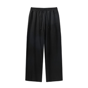 Contrast Arc Baggy Track Pants-INNBLAC Fashion Apparel