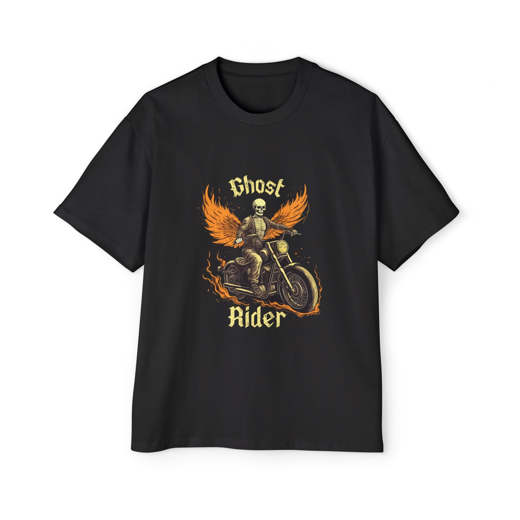 Ghost Rider Graphic Tee-INNBLAC Fashion Apparel