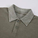 Heavyweight Reverse-Dyed Polo Shirt 9.6oz