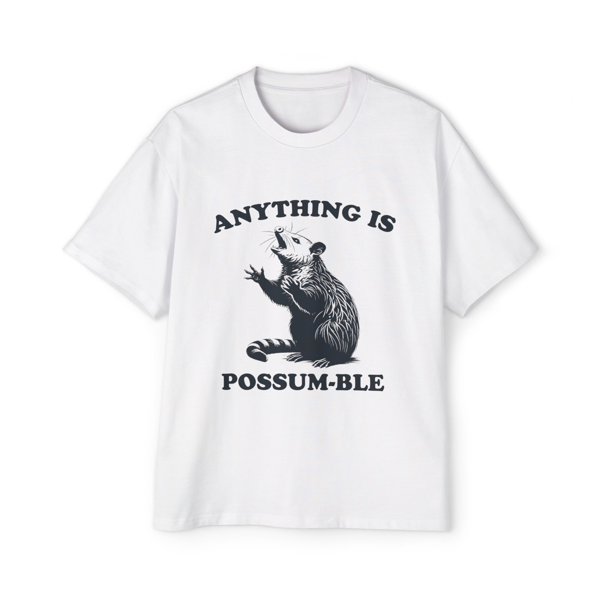 Anything Is Possumble Graphic Tee-INNBLAC Fashion Apparel