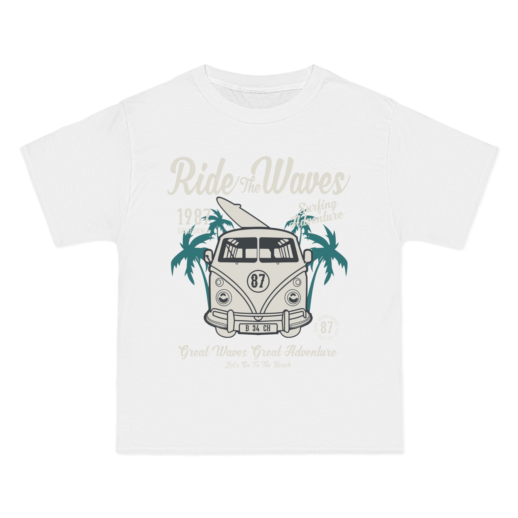 Ride The Waves Graphic Tee-INNBLAC Fashion Apparel