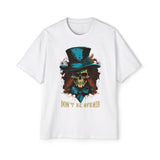 Skull Gentleman Graphic Tee-INNBLAC Fashion Apparel