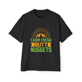 Farm Fresh Butt Nuggets Graphic Tee-INNBLAC Fashion Apparel