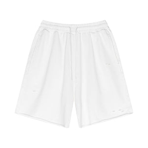 Raw Edge Destructive Short Pants-INNBLAC Fashion Apparel