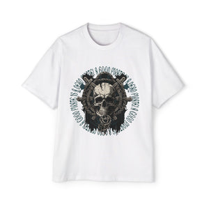 Skull Pirate Graphic Tee-INNBLAC Fashion Apparel