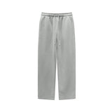 Washed Straight Leg Thick Sweatpants-INNBLAC Fashion Apparel