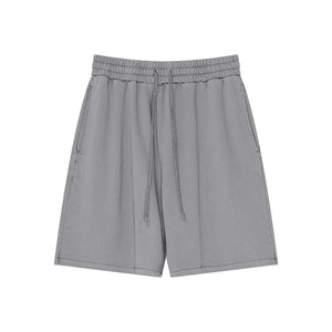 Washed Loose Fit Short Pants-INNBLAC Fashion Apparel