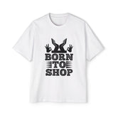 Born To Shop Graphic Tee-INNBLAC Fashion Apparel