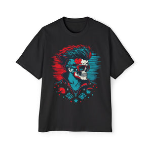 Fashionable Skull Graphic Tee-INNBLAC Fashion Apparel