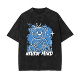 Bear Doll Urban Streetwear Graffiti Tee-INNBLAC Fashion Apparel