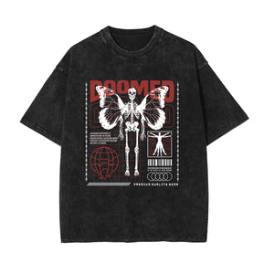 Skull Urban Streetwear Graphic Tee-INNBLAC Fashion Apparel