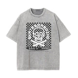 Skull Urban Streetwear Graphic Tee-INNBLAC Fashion Apparel