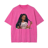 Black Girl Praying Graphic Tee-INNBLAC Fashion Apparel